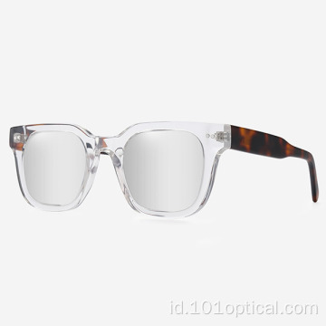 Kacamata Hitam Wanita Dan Pria D-Frame Asetat